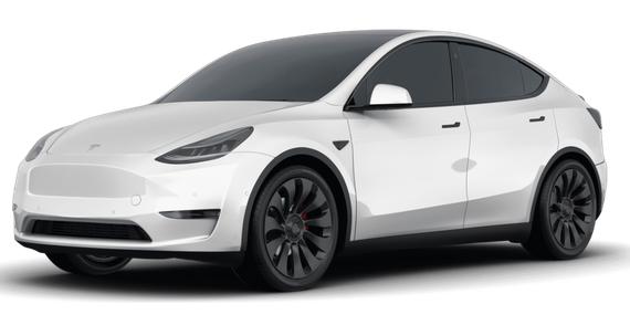 TESLA MODEL Y 2021 5YJYGDEF7MF252502 image